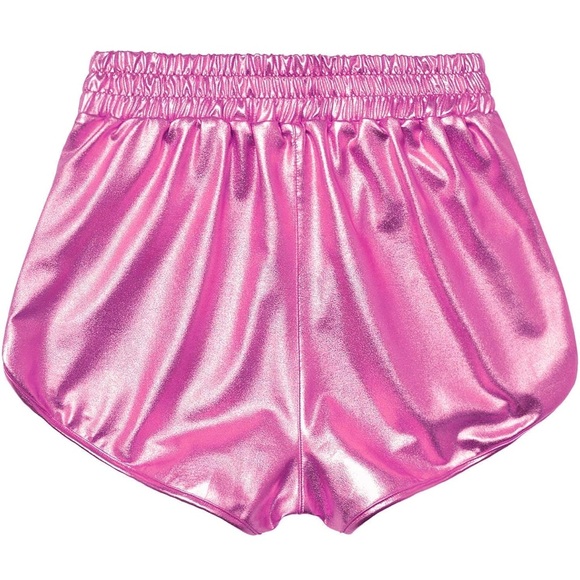 Amazon Pants - Amazon Women's Pink Metallic Shorts